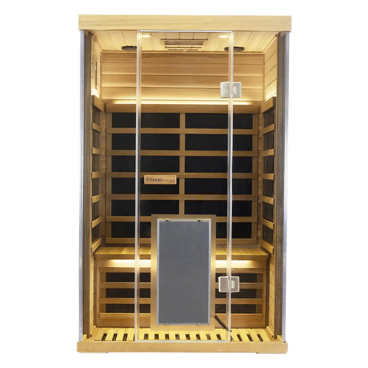 FIWELI SELECT™ 2-Person Red Cedar Infrared Sauna