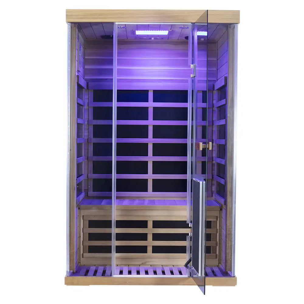 SR02 2 Person Red Cedar Far Infrared Sauna